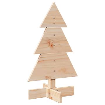 Wooden Christmas Tree 60 cm - Solid Pine Decor | HiPo Market