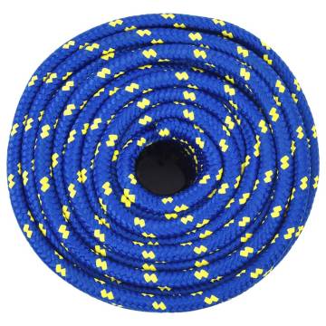 Boat Rope Blue 14mm 25m Polypropylene | Durable & Versatile