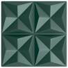 Wall Panels 48 pcs Green 50x50 cm XPS 12 m² Origami