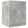 Washing Machine Cabinet Concrete Grey - 70.5x71.5x91.5 cm