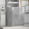 Washing Machine Cabinet Concrete Grey - 70.5x71.5x91.5 cm