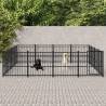 Outdoor Dog Kennel Steel 15.05 m² Size 388 x 388 x 100 cm Quantity in Package 1 