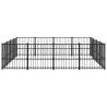 Outdoor Dog Kennel Steel 15.05 m² - Safe & Comfortable