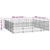 Outdoor Dog Kennel Steel 15.05 m² - Safe & Comfortable