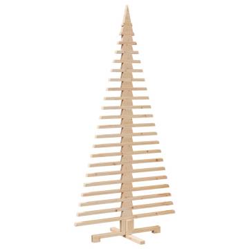 Wooden Christmas Tree 180 cm | Solid Pine Decoration