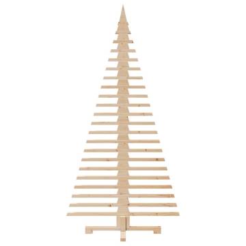 Wooden Christmas Tree 180 cm | Solid Pine Decoration