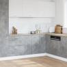 Sink Bottom Cabinet Concrete Grey - Durable & Stylish Storage