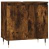 3 Piece Bathroom Cabinet Set - Smoked Oak | HipoMarket