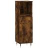 Trendy 3 Piece Bathroom Furniture Set - Smoked Oak