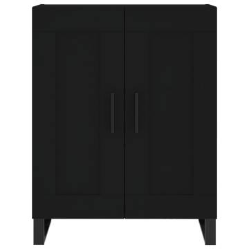 Highboard Black 69.5x34x180 cm - Stylish Storage Solution