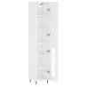 High Gloss White Highboard - Stylish Storage Solution