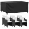 Waterproof Garden Furniture Covers - 2 pcs Black 172x113x73 cm