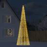  Christmas Tree Light on Flagpole 1534 LEDs Warm White 500 cm Size 500 cm Quantity in Package 1 Number of LEDs 