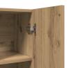 Washing Machine Cabinet Artisan Oak - Space Saving Storage