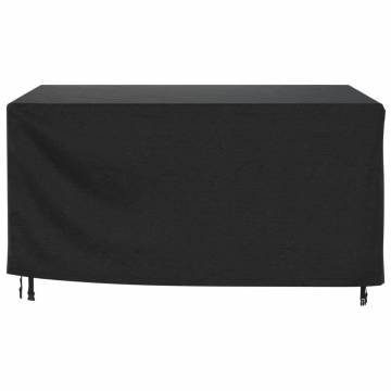 Waterproof Garden Furniture Covers - 180x140x90 cm - 2 pcs Black