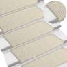  Stair Mats Self-adhesive 15 pcs Silver 65x21x4 cm Colour silver Quantity in Package 15 