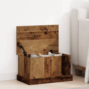 Storage Box Old Wood 30x50x28 cm - Durable & Stylish