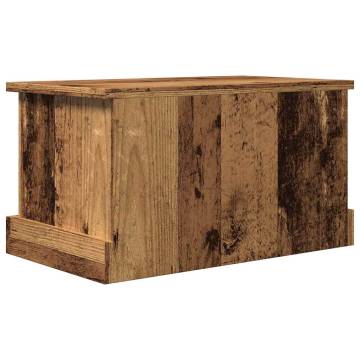 Storage Box Old Wood 30x50x28 cm - Durable & Stylish