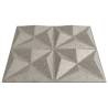 Stylish XPS Wall Panels - 48 pcs Beton 50x50 cm | Hipomarket UK