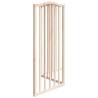 Foldable Dog Gate - 3 Panels 150 cm Poplar Wood | HipoMarket