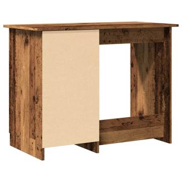 Desk Old Wood 100x50x76 cm - Durable Engineered Wood