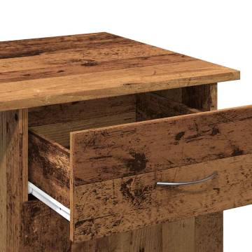 Desk Old Wood 100x50x76 cm - Durable Engineered Wood