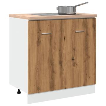 Sink Bottom Cabinet Artisan Oak - 80x46x81.5 cm | HipoMarket