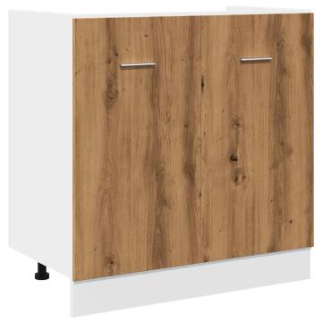 Sink Bottom Cabinet Artisan Oak - 80x46x81.5 cm | HipoMarket