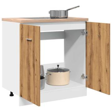 Sink Bottom Cabinet Artisan Oak - 80x46x81.5 cm | HipoMarket