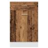 Old Wood Drawer Bottom Cabinet - 50x46x81.5 cm | HipoMarket