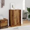 Elegant Shoe Cabinet - Old Wood 60x35x92 cm | HipoMarket