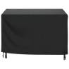 Waterproof Garden Furniture Covers - 2 Pcs Black 113x113 cm