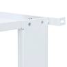 Double Washing Machine Pedestal with Drawers - White