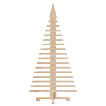 150 cm Wooden Christmas Tree | Solid Pine Decoration