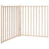 Foldable Dog Gate - 2 Panels 160 cm Solid Wood Fir | HiPO Market