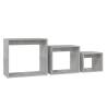 Nesting Tables Set - 3 pcs Concrete Grey Engineered Wood
