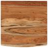 Wall Shelf 40x40 cm - Solid Acacia Wood Live Edge Design