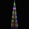 Colourful 60 cm Acrylic LED Light Cone - Festival Atmosphere