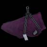 Waterproof Reflective Dog Coat with Harness - 3XL Purple