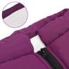 Waterproof Reflective Dog Coat with Harness - 3XL Purple