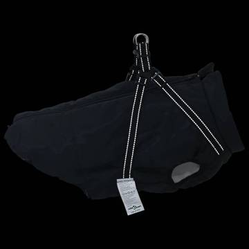 Waterproof Reflective Dog Coat with Harness - 3XL Black | Hipomarket