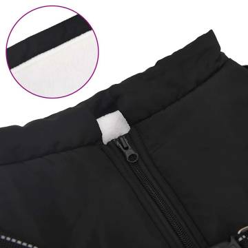 Waterproof Reflective Dog Coat with Harness - 3XL Black | Hipomarket