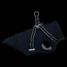 Waterproof Reflective Dog Coat with Harness - Navy Blue S