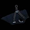 Waterproof Reflective Dog Coat with Harness - Navy Blue 2XL