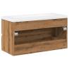 Sink Cabinet with Built-in Basin - Artisan Oak 91x39.5 cm