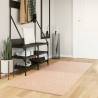 Rug HUARTE Short Pile Soft and Washable Blush 80x200 cm Colour blush Size 80 x 200 cm 