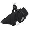  Dog Coat with Harness Waterproof Reflective Black L Colour black Size l 