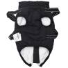 Dog Coat with Harness - Waterproof & Reflective - Black L