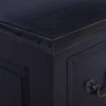 Rustic Chest of Drawers - Light Black Coffee Mahogany