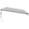 Automatic Retractable Awning 600x300 cm - Anthracite & White